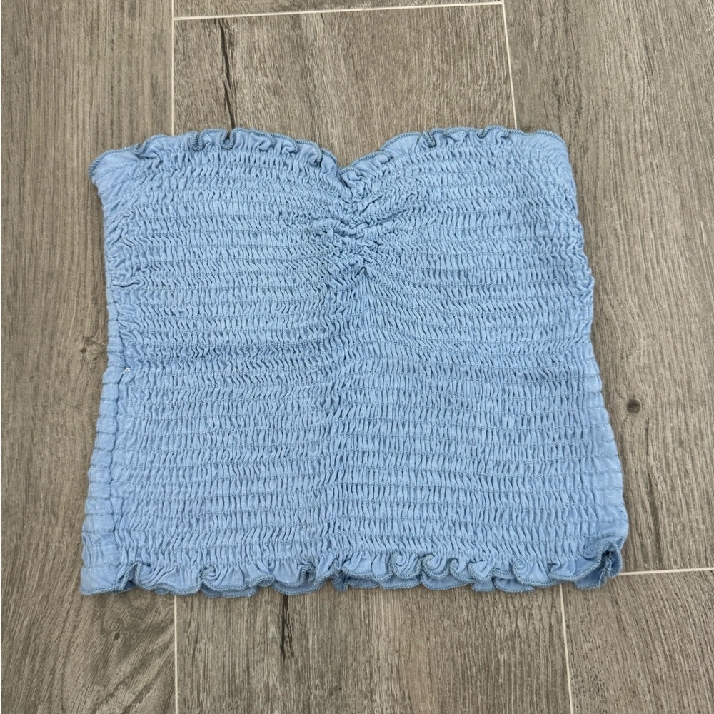 Urban Outfitters Baby Blue Tube Top